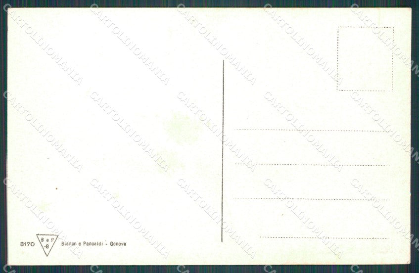 Genova Città Ponte Federico Guglielmo Stazione Passeggeri cartolina VK0689 – retro