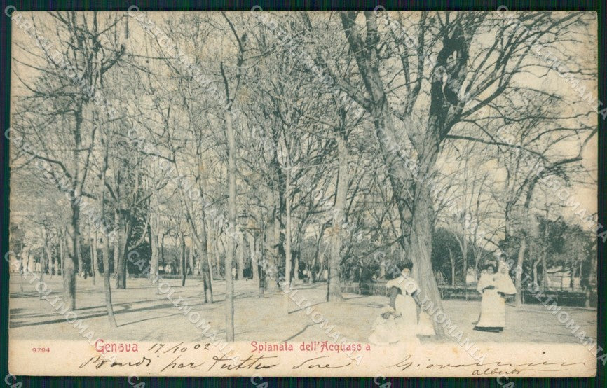 Genova Città Acquasola cartolina VK0690 – fronte