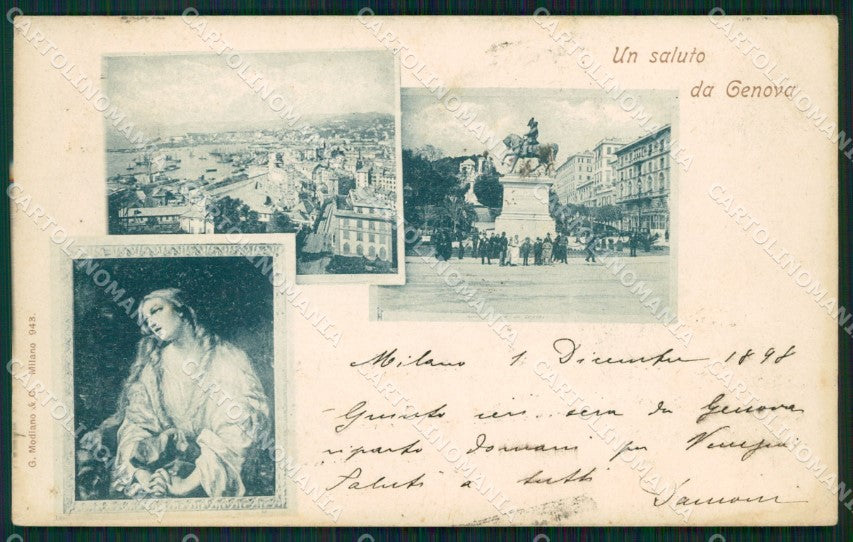 Genova Città cartolina VK0693 – fronte