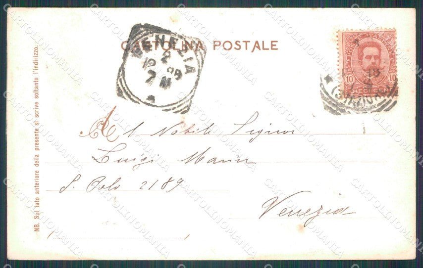 Genova Città cartolina VK0693 – retro