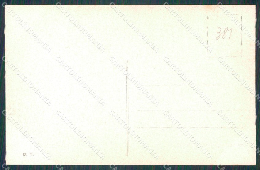 Genova Città Barche cartolina VK0697 – retro