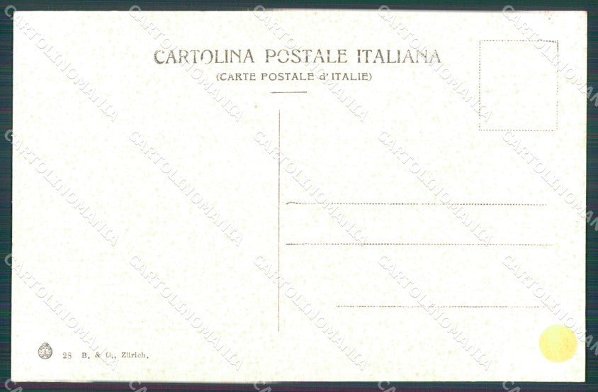 Genova Città Truogoli Santa Brigida cartolina VK0703 – retro