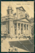 Genova Città Chiesa Santissima Annunziata cartolina VK0709 – fronte