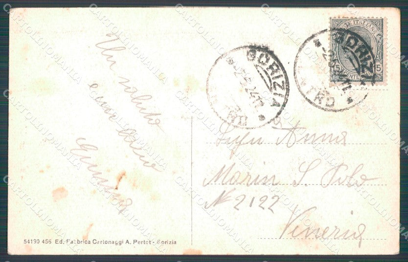 Gorizia Città cartolina VK0711 – retro