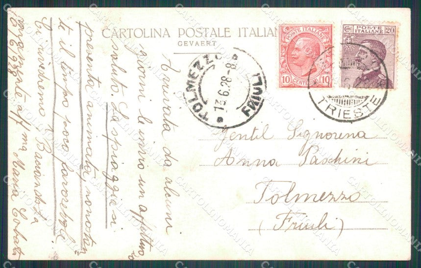 Gorizia Grado Foto cartolina VK0734 – retro