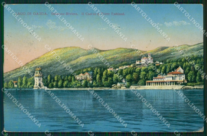Brescia Gardone Riviera Lgo di Garda cartolina VK0738 – fronte