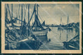 Pesaro Gabicce Barche PIEGA cartolina VK0742 – fronte