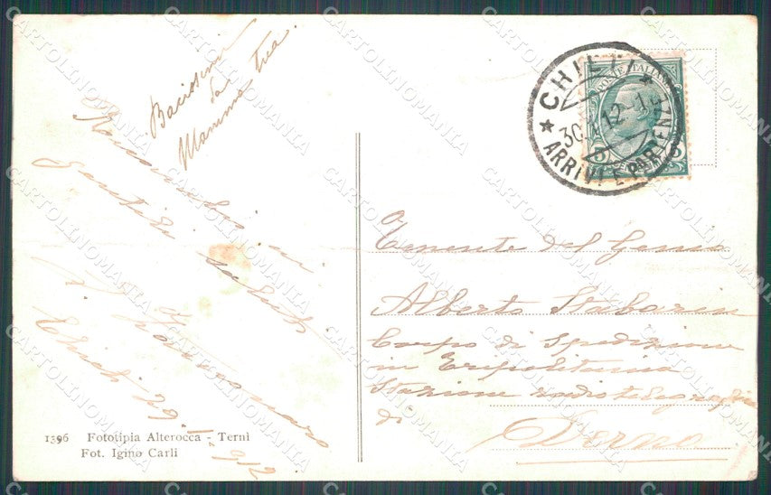 L'Aquila Gran Sasso d'Italia Rifugio Duca degli Abruzzi PIEGATA cartolina VK0753 – retro