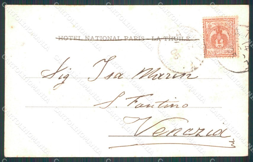 Aosta La Thuile cartolina VK0777 – retro