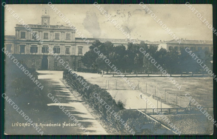 Livorno Città Accademia Navale COLLA Foto cartolina VK0780 – fronte