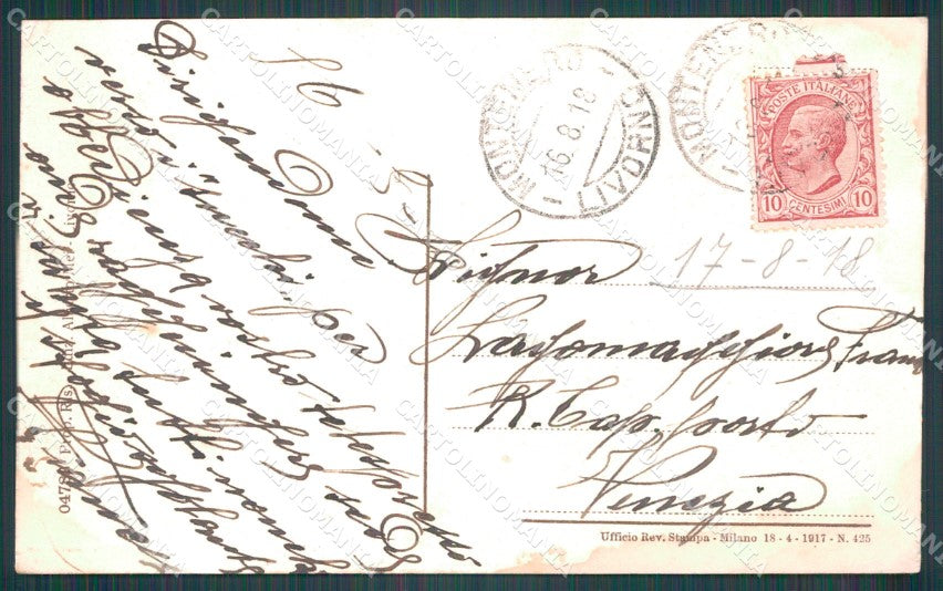 Livorno Città Montenero cartolina VK0790 – retro