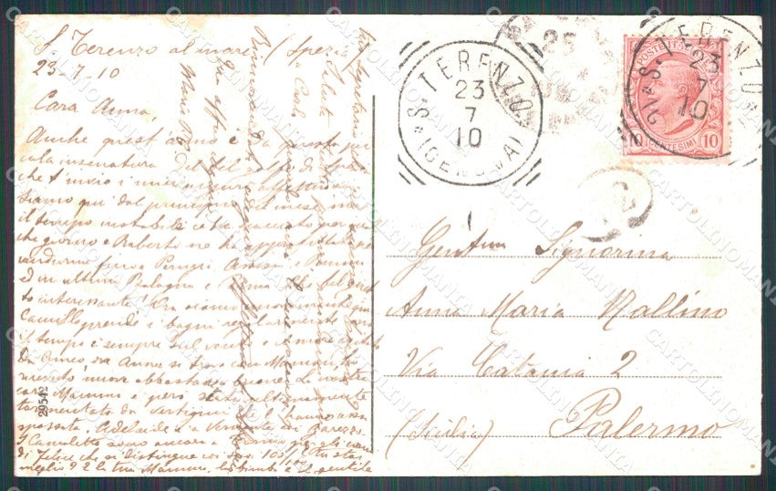 La Spezia Lerici cartolina VK0825 – retro