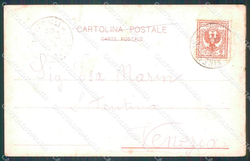 Aosta Lillianes PIEGHINE cartolina VK0854 – retro