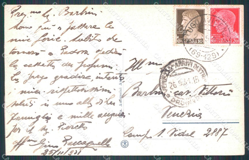 Vicenza Lugo di cartolina VK0859 – retro