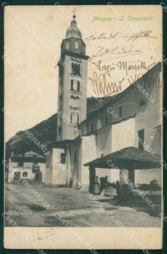 Aosta Morgex cartolina VK0885 – fronte