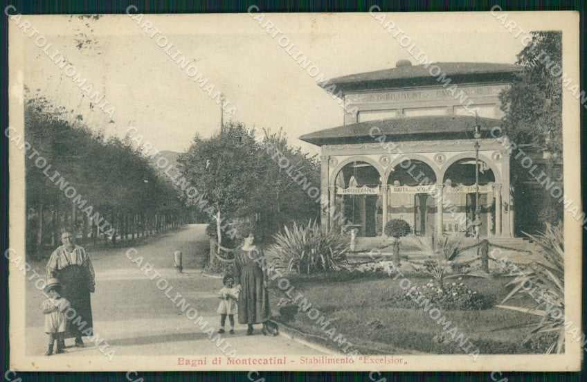 Pistoia Montecatini Bagni di cartolina VK0900 – fronte