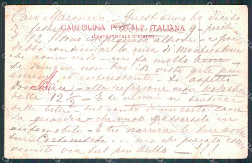 Pistoia Montecatini Bgni di Stabilimento Tamerici PIEGHINA cartolina VK0901 – retro