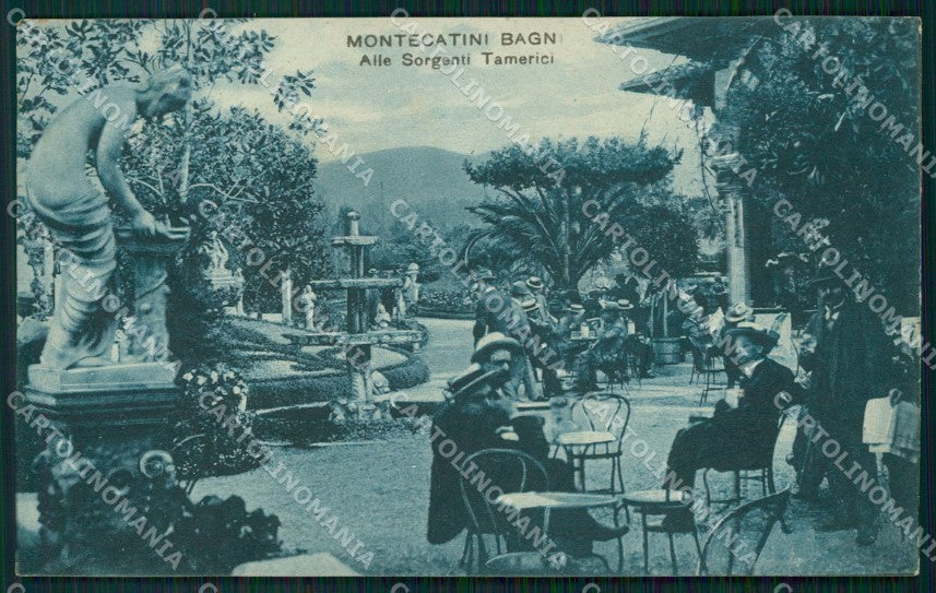 Pistoia Montecatini Bagni di cartolina VK0903 – fronte