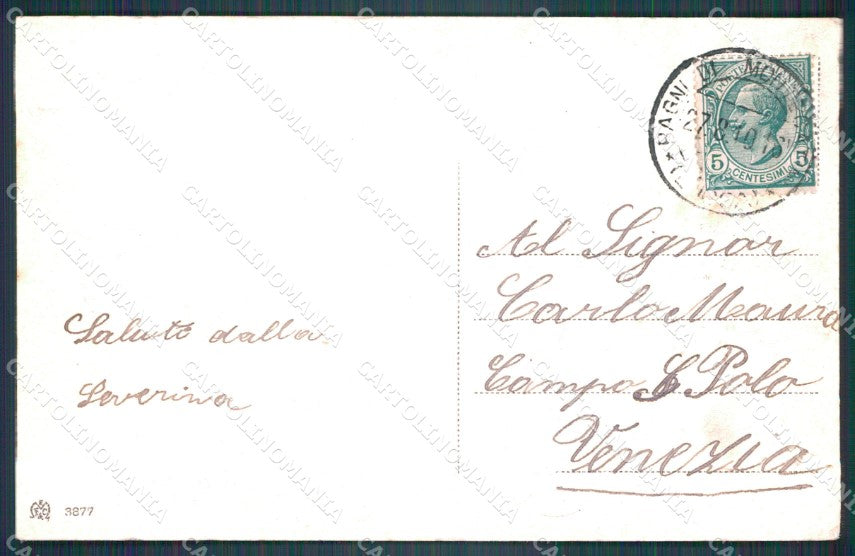 Pistoia Montecatini Terme Bagni di Carrozze cartolina VK0907 – retro