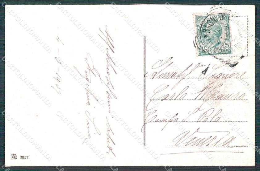 Pistoia Montecatini Bagni di cartolina VK0909 – retro