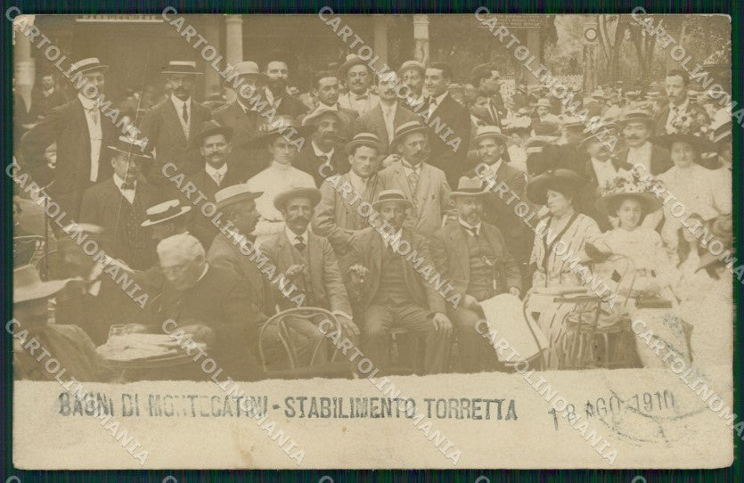 Pistoia Montecatini Alto Bagni di Stabilimento Torretta Foto cartolina VK0916 – fronte