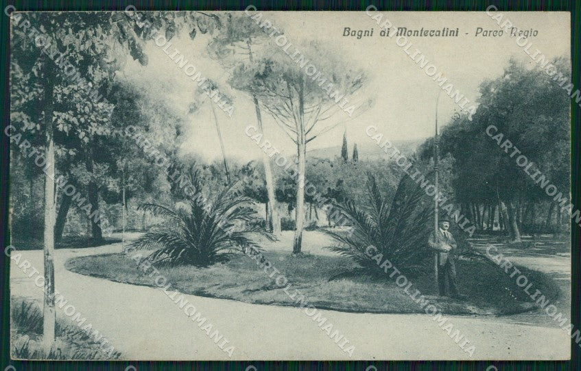 Pistoia Montecatini Bagni di cartolina VK0917 – fronte