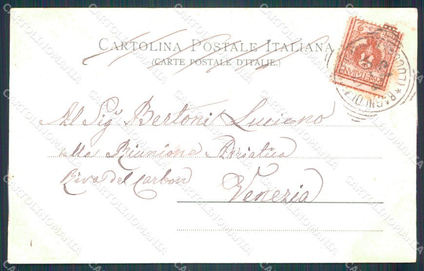 Pistoia Montecatini Bagni di cartolina VK0920 – retro