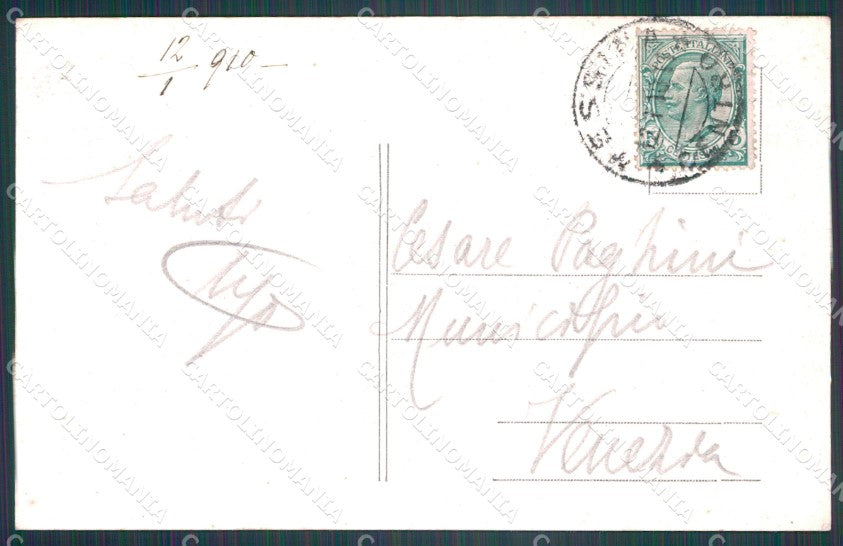 Messina Città Terremoto 1908 cartolina VK0937 – retro