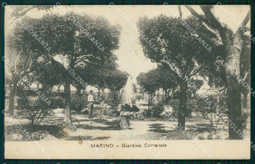 Roma Marino Giardino Comunale cartolina VK0946 – fronte