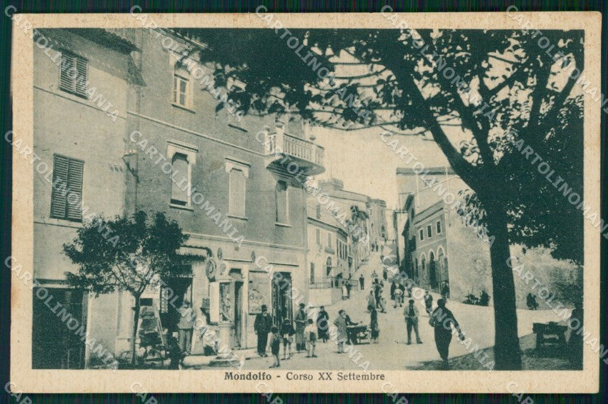 Pesaro Urbino Mondolfo cartolina VK0950 – fronte