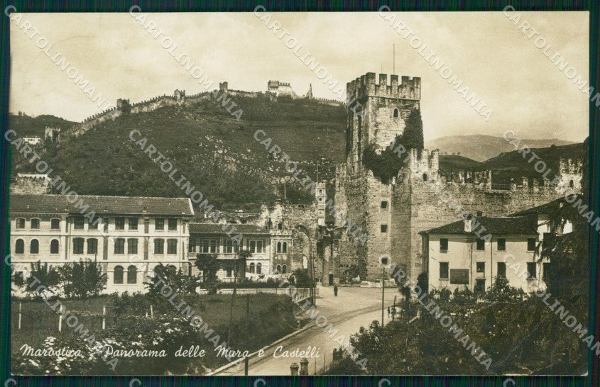Vicenza Marostica RSI PIEGA Foto cartolina VK0970 – fronte