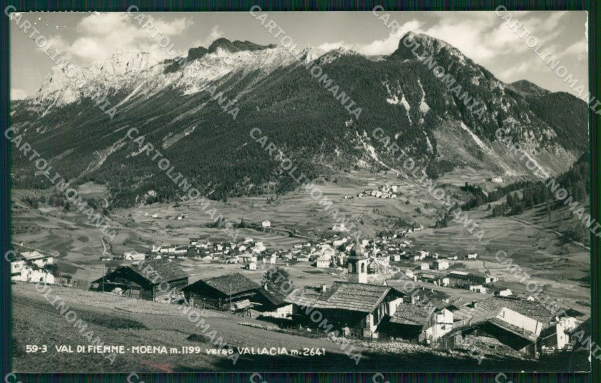 Trento Moena Val di Fiemme Foto cartolina VK0972 – fronte