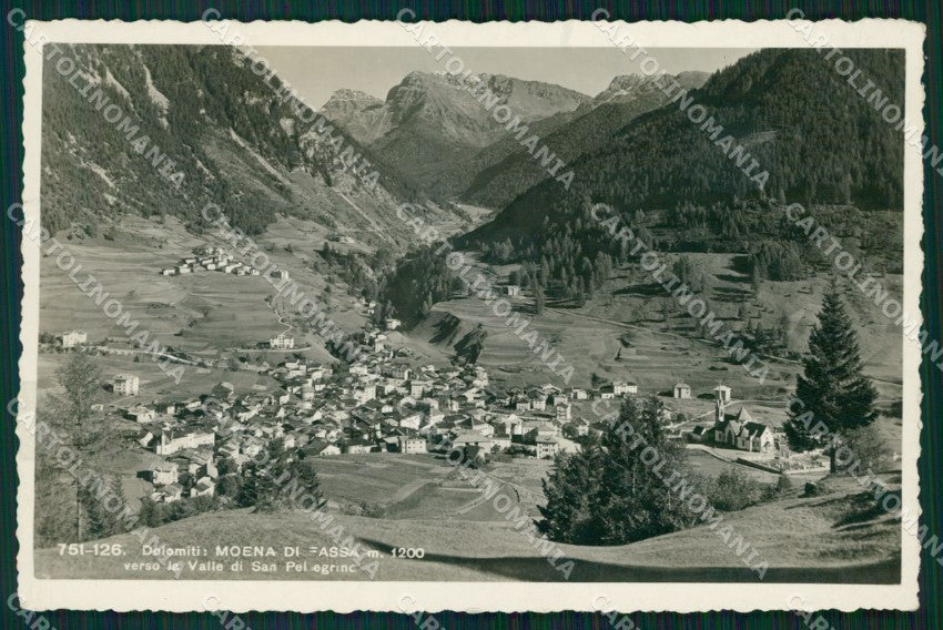 Trento Moena di Fassa Foto cartolina VK0973 – fronte