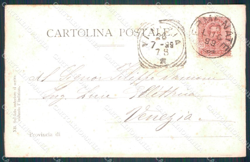 Como Menaggio Lago di Como cartolina VK0982 – retro