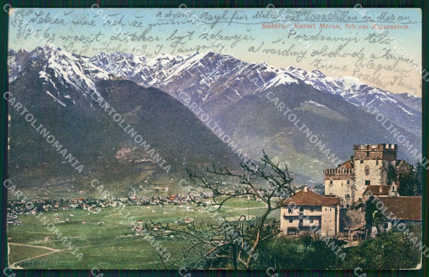 Bolzano Merano cartolina VK1011 – fronte