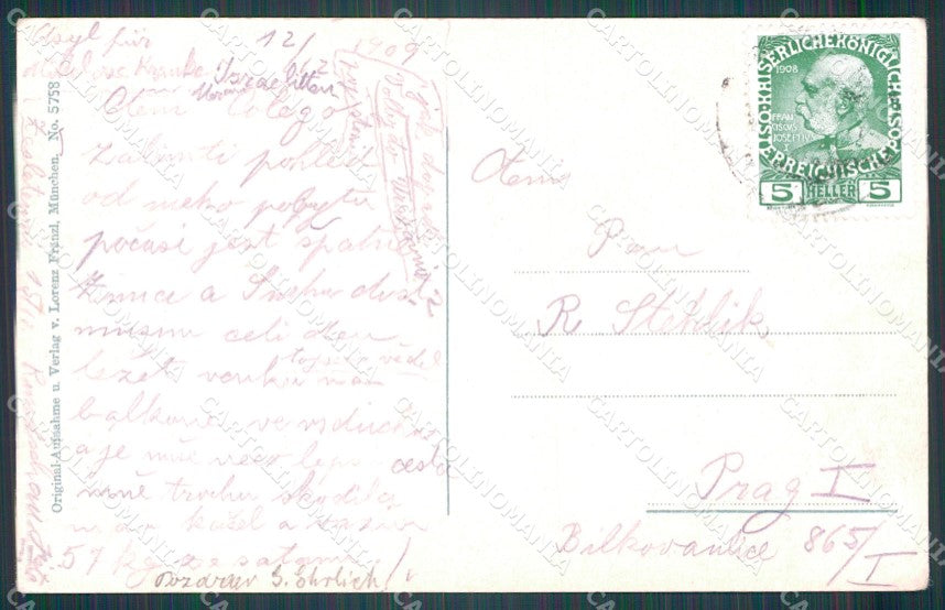 Bolzano Merano cartolina VK1011 – retro