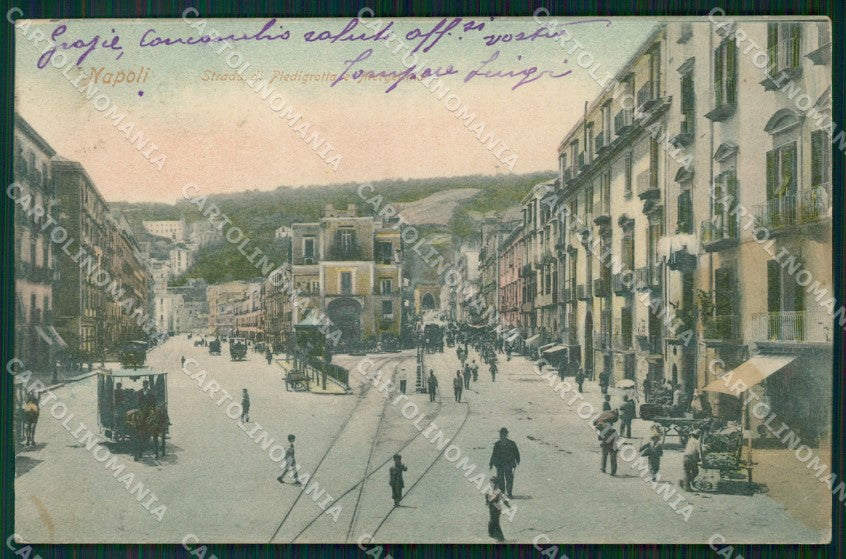Napoli Città cartolina VK1016 – fronte