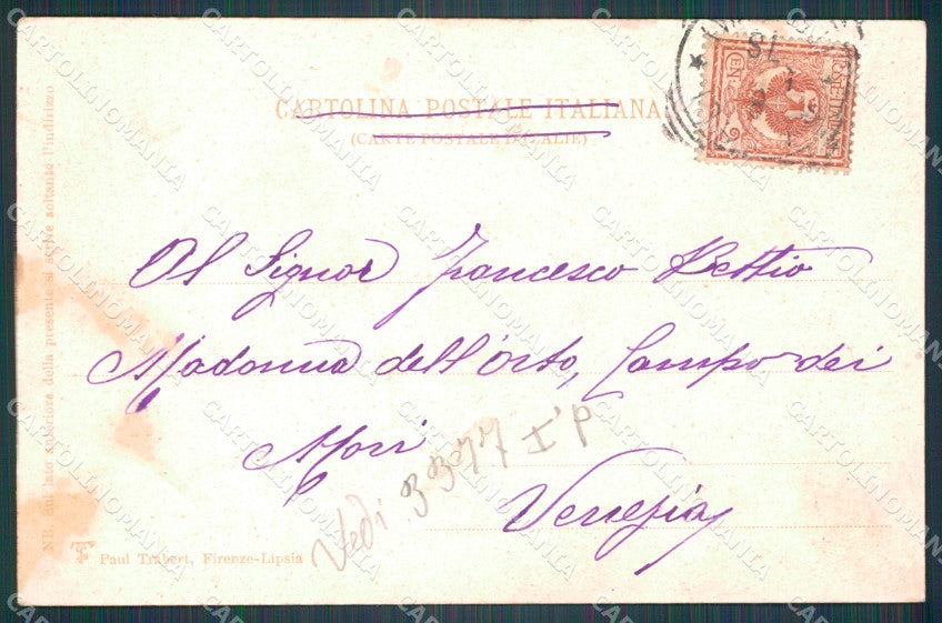Napoli Città cartolina VK1016 – retro