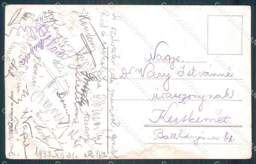 Napoli Città Strada Santa Lucia Mercato PIEGHINA cartolina VK1021 – retro
