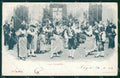 Napoli Città Tarantella Costumi cartolina VK1039 – fronte