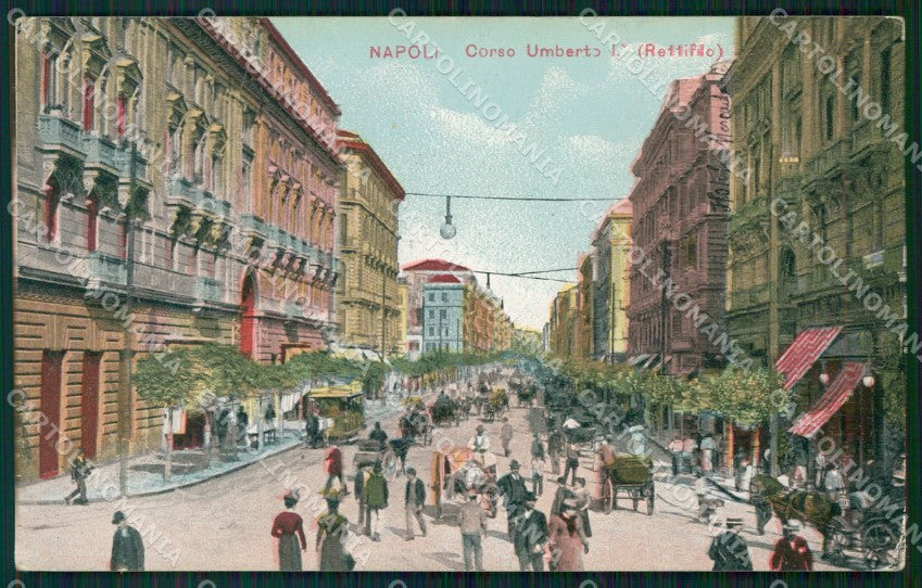 Napoli Città Corso Umberto cartolina VK1054 – fronte