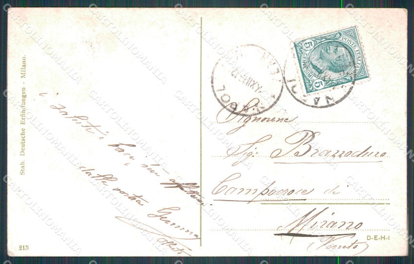 Napoli Città Corso Umberto cartolina VK1054 – retro