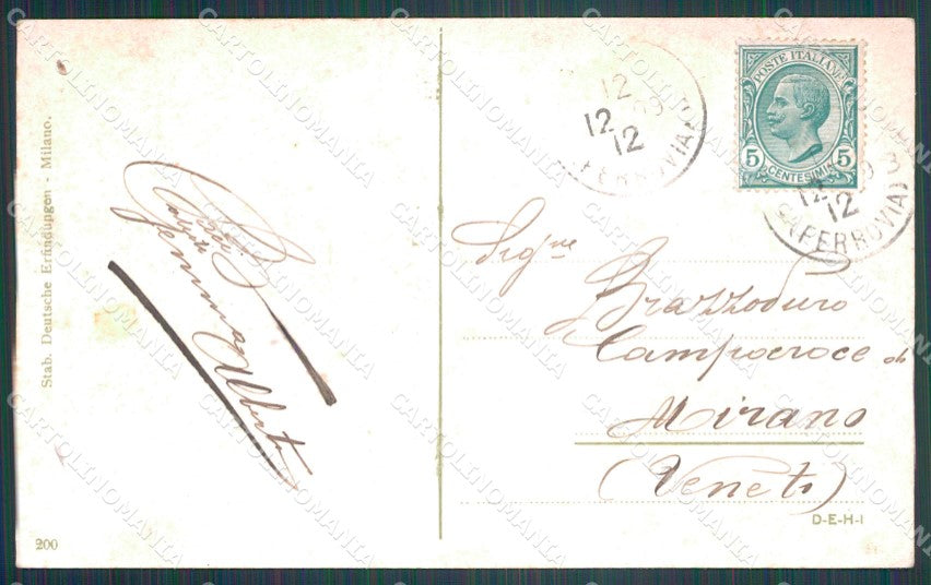 Napoli Città Stazione Marittima Barche cartolina VK1056 – retro
