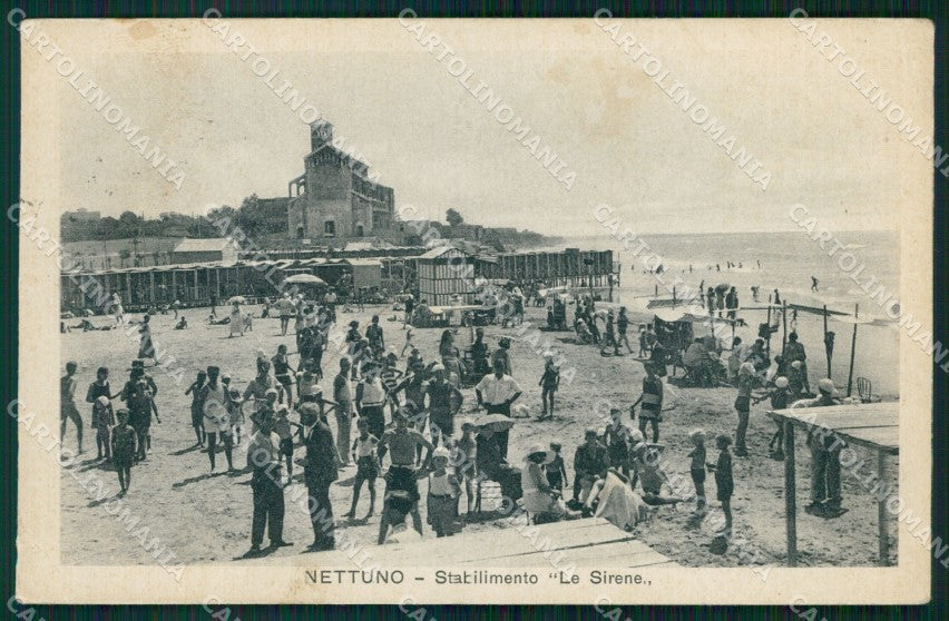 Roma Nettuno PIEGHINE cartolina VK1072 – fronte