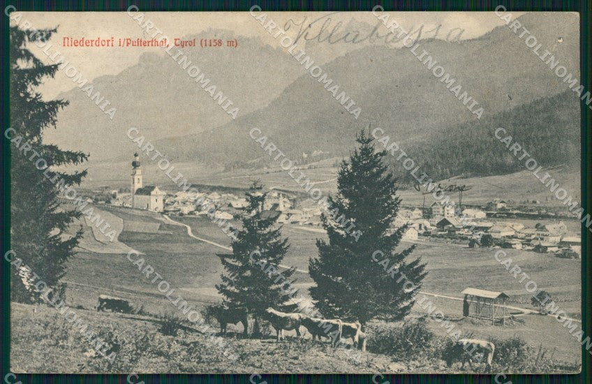 Bolzano Villabassa Niederdorf cartolina VK1078 – fronte
