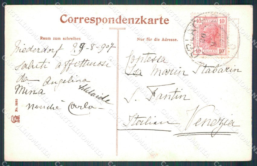 Bolzano Villabassa Niederdorf cartolina VK1078 – retro