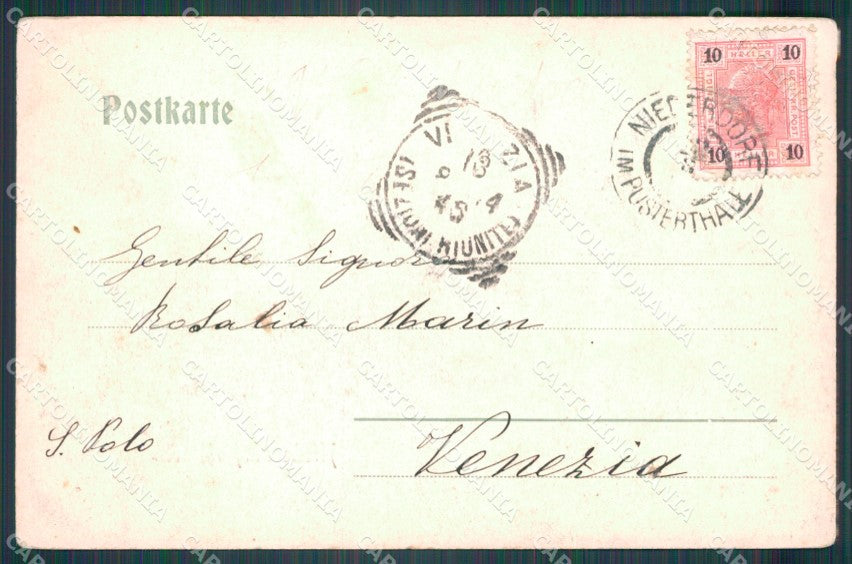 Bolzano Villabassa Niederdorf cartolina VK1079 – retro