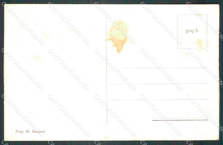 Roma Ostia Lido di PIEGA cartolina VK1094 – retro