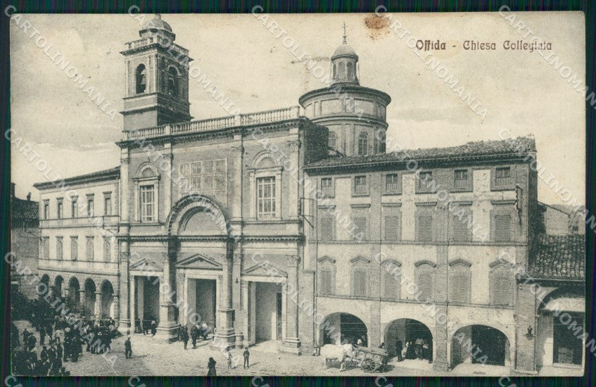 Ascoli Piceno Offida Chiesa Collegiata cartolina VK1103 – fronte