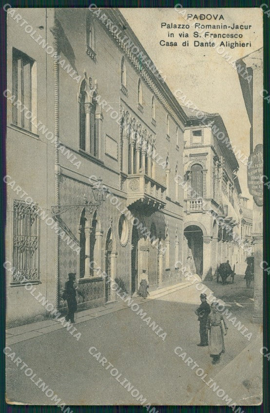 Padova Città Dante Alighieri cartolina VK1106 – fronte